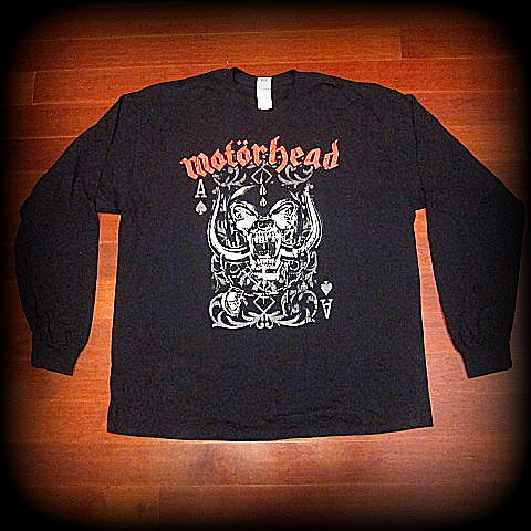 MOTORHEAD -Giant-Ace-Of-Spades-Skull  - Long Sleeve Shirt